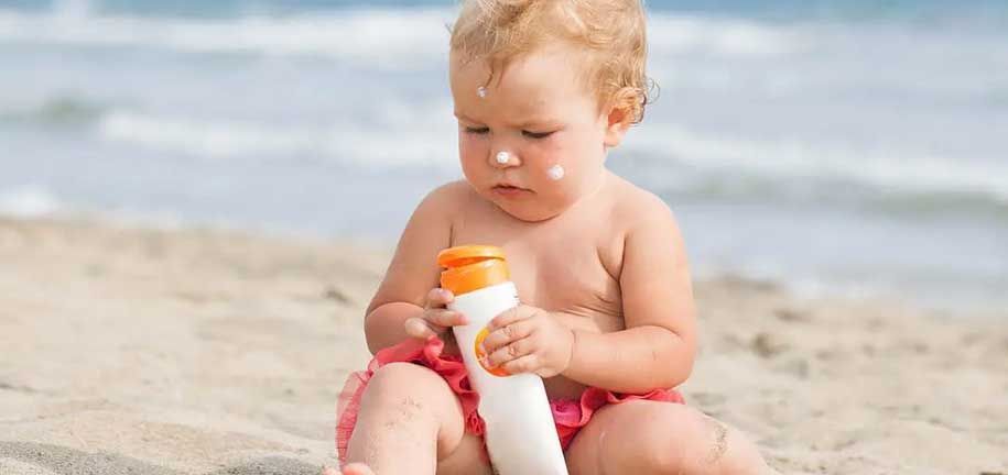 Protection solaire pour enfants