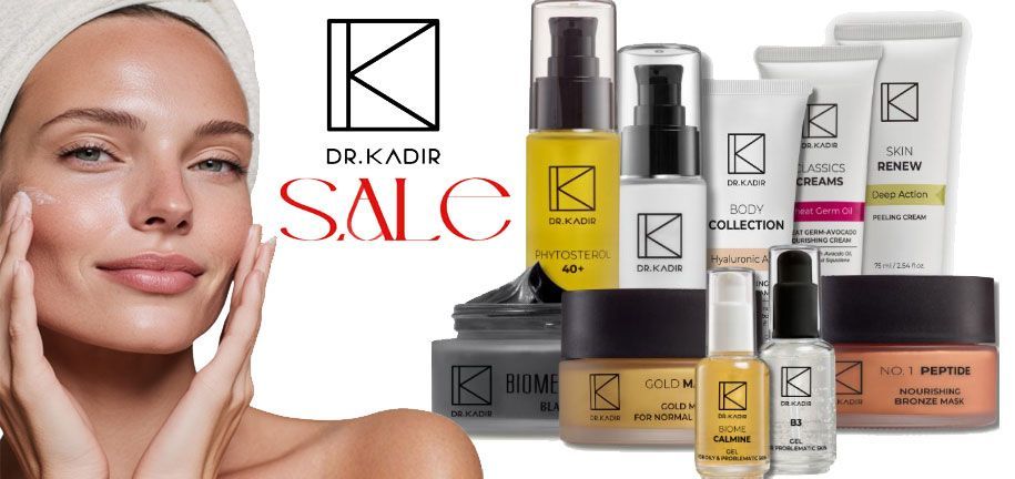 Offre Dr. Kadir Cosmetics, achetez 3 recevez 1 gratuit
