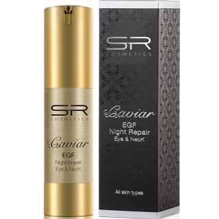 EGF Night Repair Eye & Neck Caviar SR cosmetics