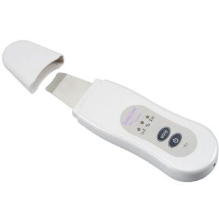 Portable ultrasonic scrubber for facial skin rejuvenation