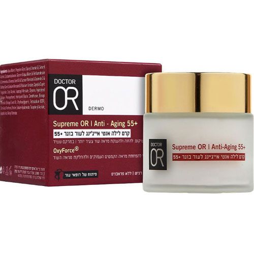 Anti-aging night cream 55+ Doctor Or