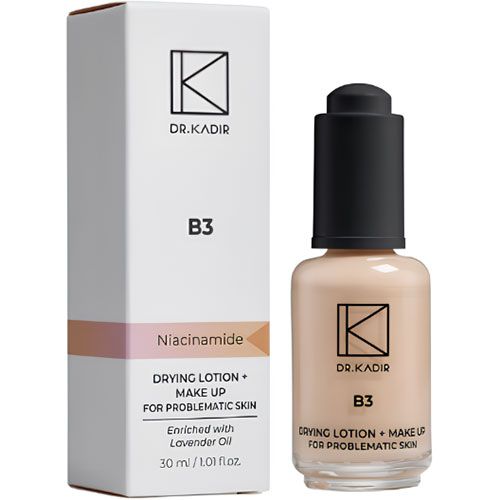 Drying Lotion + Make Up For Problematic Skin B3 Dr Kadir