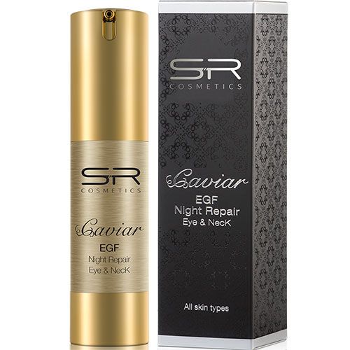EGF Night Repair Eye & Neck Caviar SR cosmetics