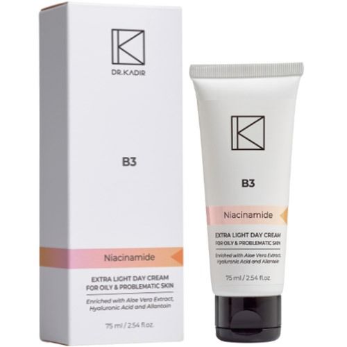 Extra Light Day Cream For Oily and Problematic Skin B3 dr Kadir