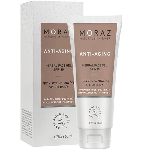 Anti-Aging Herbal Face Gel + SPF-30
