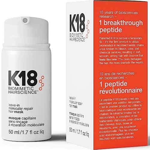 Leave-in Molecular Repair Hair Mask K18