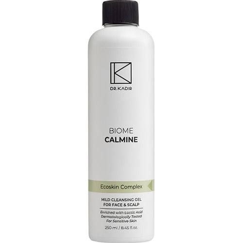 Mild Cleansing Gel for Face and Scalp Biome-Calmine Dr Kadir