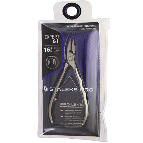 Professional ingrown nail nippers EXPERT 61 16mm staleks