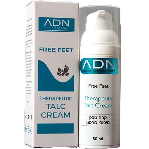 Therapeutic Talc Cream Free Feet ADN