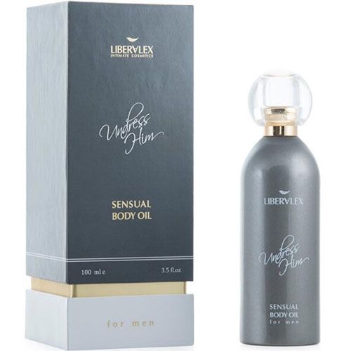 Undress Him Sensual Body Oil For Men Liberalex