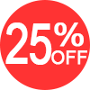 25% off sale